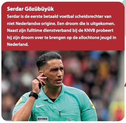 Avond met Scheidsrechter Serdar Gözübüyük - 2 oktober 20 uur in Oldemarkt.